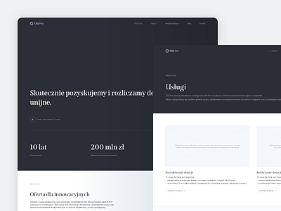 TJG Pro - wireframe design homepage webdesign website wireframe