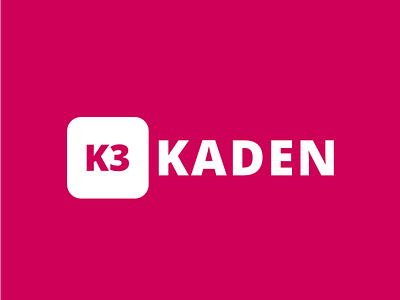 K3 Kaden Logotype branding corporate corporate branding corporate identity design logo logotype logotype design logotypedesign