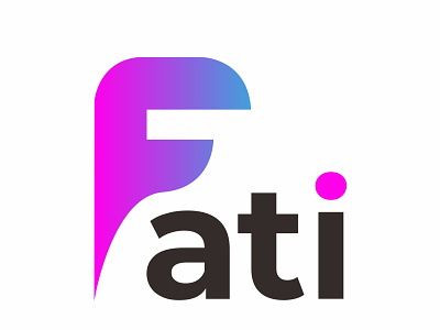 FATI LOGO branding design flat icon illustration illustrator logo minimal type vector