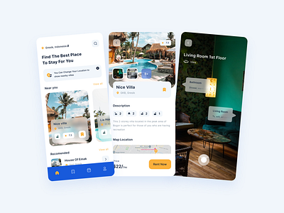 Toeroe App - Booking App Design