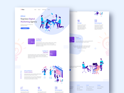 Marketing Agency Landing Page