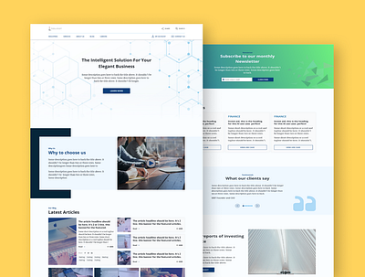 Bonova - Landing page design adobe xd design landingpage mooislam ui user experience ux uxresearch visual design webdesign