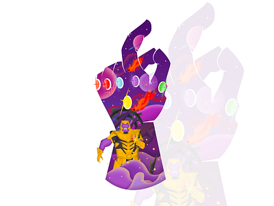 Infinity Gauntlet adobe illustrator adobe photoshop affinity designer affinitydesigner artwork avengers cover book design gradient graphic design graphic design illustration illustrator inspiration logo logo illustration logoinspiration shading thanos vector