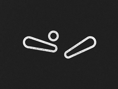 Pinball Wizard design graphic design icon icons line lines minimal pinball texture