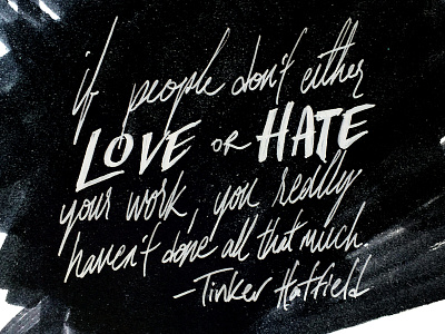 Tinker Hatfield grunge hand drawn hand lettered handwriting messy nike quote scribble script sport