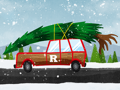 Christmas Vacation big chevy chase christmas christmas tree christmas vaction festive holiday large national lampoons snow station wagon travel tree trip winter