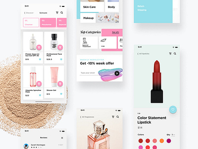 UX/UI Beauty App