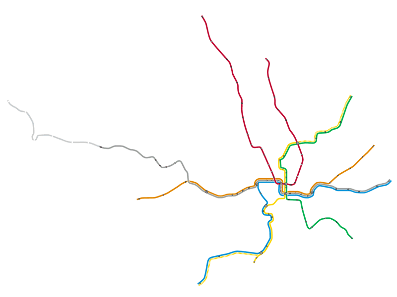 DC Metro Map vs Geophraphic Scale dc map metro public subway transit transportation