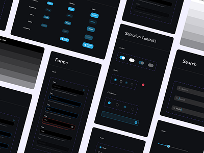 UI Components / Design System by Erika Gruber on Dribbble