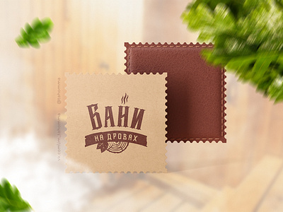 Logo Sauna branding design illustration logo sauna typography vector