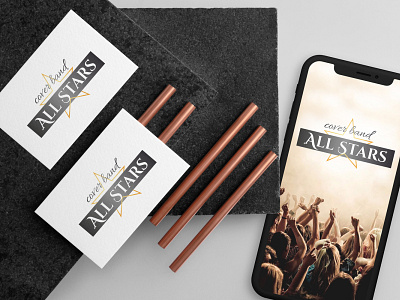 Logotype cover band band branding cover design logo logo design logodesign logotype music musician