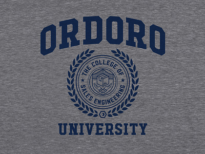 Ordoro University T-Shirt collegiate hudson ordoro shirt triblend university