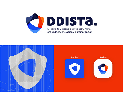 DDISTA Logo enterprise logodesign logotype security logo