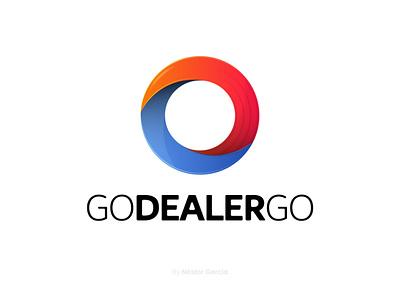 GoDealerGo Logo dealership logotype design