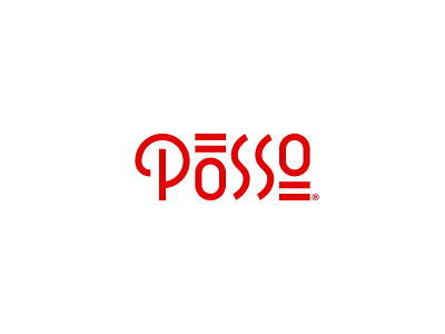 logo://posso brand identity branding flat logo identity logo logo design logotype minimalist type typography