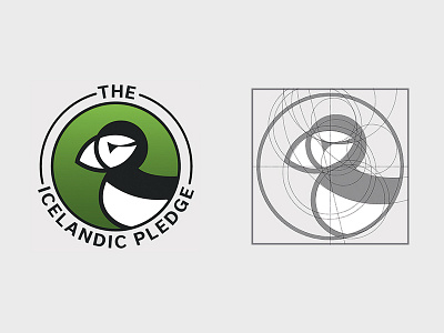 Puffin Logo branding concept construction design iceland illustration logo logodesign logos puffin vector