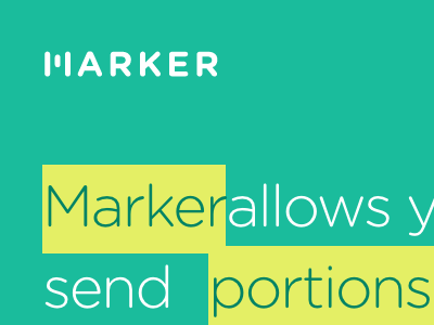 Marker App app mark