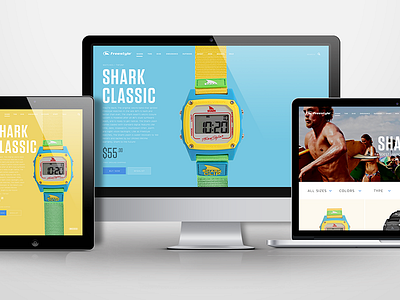 Watch Store Concept ecommerce store watch