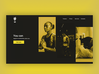 QBI Gym Web UI/UX