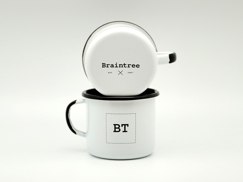 Braintree Enamel Mug custom mug enamel braintree camping style