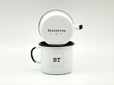 Braintree Enamel Mug braintree camping style custom enamel mug