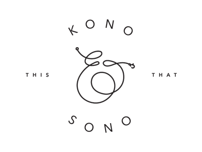Kono & Sono chicago hand crafted jewelry designer jewelry logo kono lynn okura bey sono that this