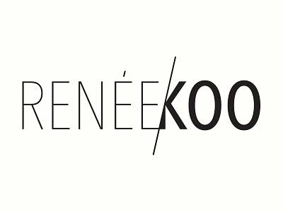Renée/Koo Logo chicago identity logo photography
