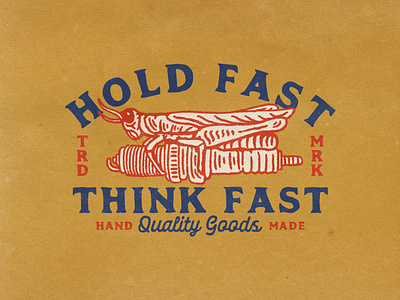 HOLD FAST! apparel design branding clothing design clothingbrand illustration motorcycle supplyanddesign
