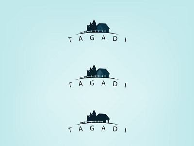 Tagadi stables logo design digital art flat icon illustration logo minimal typography vector web