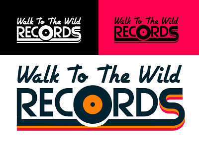 record shop logo affinity design branding illustration logo logodesign music record vector vinyl