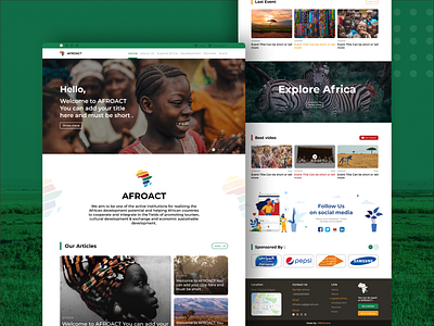 Afroact illustration product travel ui ui design uidesign uiux ux design uxdesign web webdesign