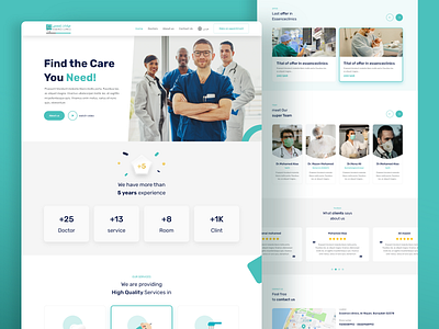 Essenceclinics clinic doctor doctors product ui uidesign web web design webdesign website website design