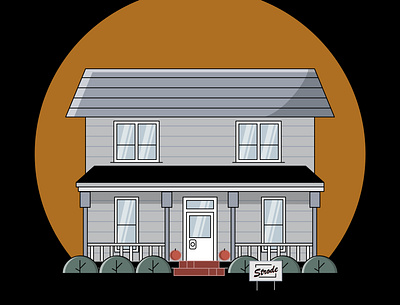 The Spook House design graphic design illustration vector