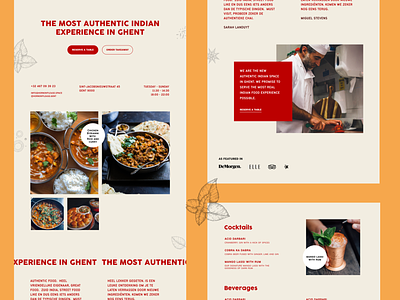 HornOkPlease Restaurant Design asian cocktail delicious design food indian restaurant ui web