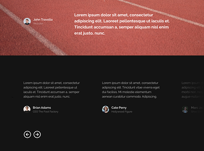 DesignCourse Features & Testimonials Exercise features testimonial web
