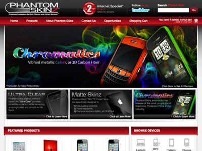 Phantom Skinz cell phone skins cell phones covers design store web site