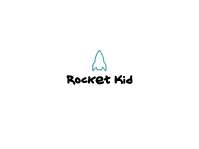 Rocket Kid Logotype logodesign logotype