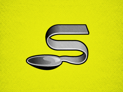 Silvrspoon green icon logo texture