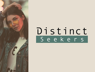 Distinct Seekers Brand branding design fashion graphic design illustrator logo