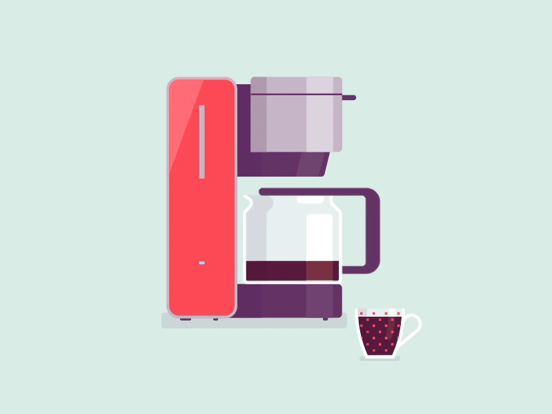 Coffee Time by Agnese L on Dribbble