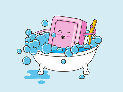 Soap Wash illustration