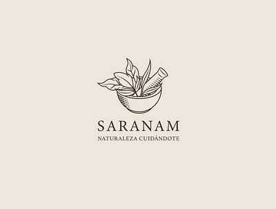 Diseño de logotipo para Saranam aurea carmin brand branding branding agency branding design design studio diseño diseño de logo diseño gráfico graphicdesign logo logo design logodesign logotype
