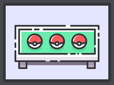 Here, take one of these… flat hiko illustration pokéballs pokémon