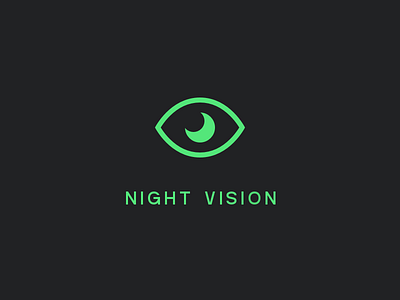 Night Vision eye hiko illustration luna moon night vision