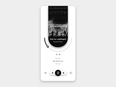 music ui 学习练习 ui