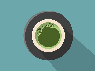 Matcha Flat Design