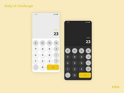 Mobile Calculator Design