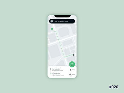 Car Location Tracker - Daily UI 020