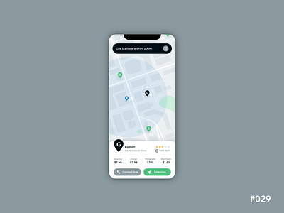 Map - Daily UI 29