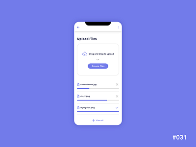 Daily UI 31 - File Upload